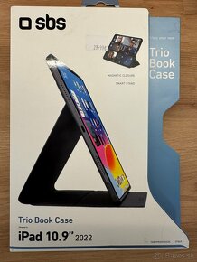 SBS TRIO BOOK ČIERNE PUZDRO PRE 10,9" APPLE IPAD 2022 - 3