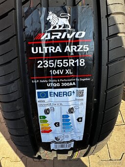 5x112 R18 7J ET43 Škoda Kodiaq + 235/55 R18 letné najazdené - 3