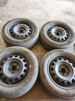 Predám 4ks zimne komplety 5x108r16 Opel - 3