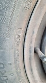 Letné gumy na diskoch  185/60 R14 - 3