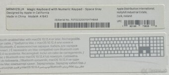  Apple Magic keyboard Space gray - 3