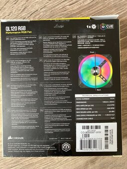 Corsair iCUE QL120 RGB 120mm PWM - 3