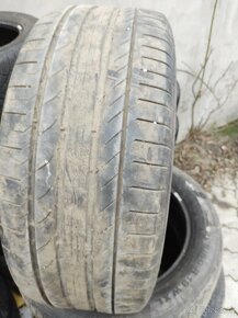 Predám letné jazdené pneumatiky 225/50 R19 Continental Conti - 3