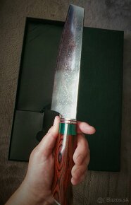 Nôž z damaskovej ocele-chef knife - 3