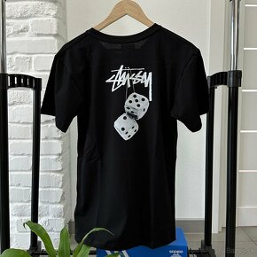 Tričko Stussy Fuzzy Dice čierna - 3