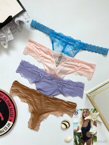 Victoria’s Secret tanga nohavičky vyššia rada S - 3