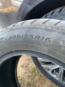 Predám letné pneumatiky 205/55 r16 - 3