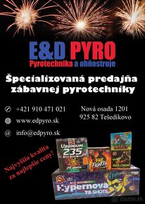 Pyrotechnika/Ohňostroje - 3