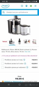 Tefal odšťavovač ovocia - 3