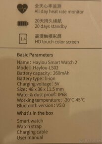 Smartwatch Haylou LS02 od Xiaomi - 3