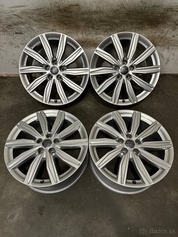 Nepoužívané hliníkové disky 5x112 R19 Audi A6 C8, S6 TPMS - 3