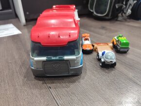 Tlapková Patrola - Paw Patrol Transporter dráha 2v1 - 3