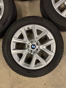 hliníkové disky bmw x1,x2 r17, zimné pneumatiky 205/60r17 - 3