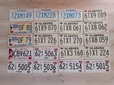 Americké SPZ Licence plate  originál použité stare znacky - 3