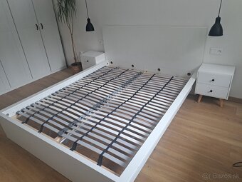 IKEA posteľ Malm 160 x200 cm s roštom a madracmi - 3