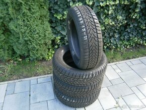 Predám 4x zimné temer nové pneu UNIROYAL 185/60 R15 84TXL - 3