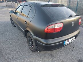 SEAT Leon 1M, 1.6 Benzín, 77kw, čierna matná - 3