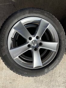 Kolesá na Passat 5x112 R17 zimna sada 215/55 R17 - 3