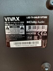 Televízor VIVAX LED TV-24LE113T2S2  r.v.2022 - 3