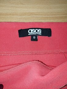 Ružovo-oranžová sukňa ASOS - 3