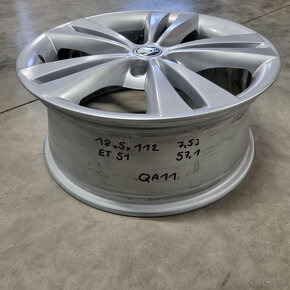 Originál ŠKODA NEPTUNE disky 5x112 R18 ET51 - 3