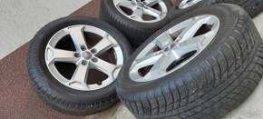 Alu Audi 5x112 a zimné Bridgestone Blizzak 215/55 R17 - 3