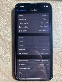 Apple iPhone 14 256GB Midnight/Čierna - 3