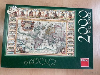 Puzzle znacka DINO 1000, 2000 a 3000ks - 3