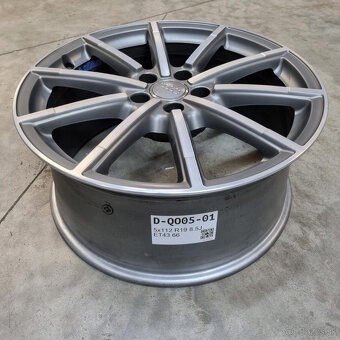 AUDI hliníkové disky 5x112 R19 ET43 - 3