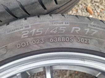 215/45/R17  5x114,3 - 3