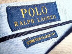 Ralph Lauren pánske chino stretch nohavice L 34/32 - 3