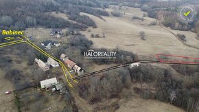 HALO reality - Predaj, pozemok   1744 m2 Babinec, pozemok v  - 3