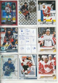 Hokejové kartičky - mix insertov NHL. - 3