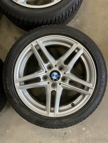 hliníkové disky bmw r17, zimné pneumatiky 205/50r17 - 3