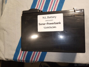 Sonar a Powerbank Li-ion batéria - 3