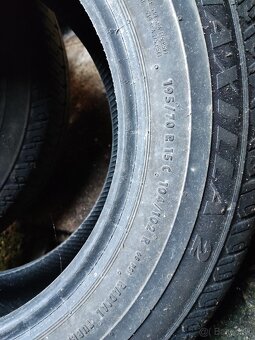 Predám letné pneu 195/70r15c - 3