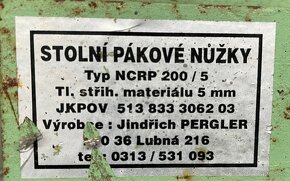 profi pákové nožnice - 3