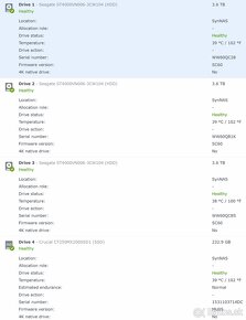 Synology DS420j NAS + 3x4TB Seagate IronWolf(NAS HDD) - 3