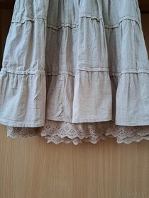 Béžové šaty Zara Kids, 7-8 rokov, 128 cm - 3