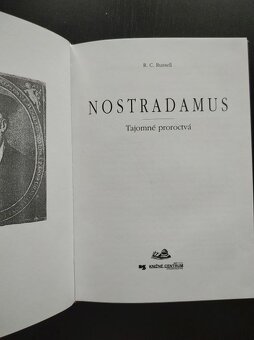 Nostradamus ,tajomné proroctvá , autor R.C. Russell - 3