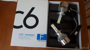 LED žiarovky h4, 36W 3800LM - 3