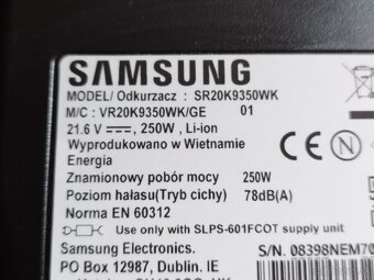 Predám robotický vysávač SAMSUNG - 3