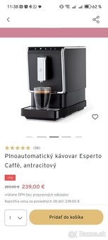 Plnoautomatický kávovar Esperto Caffè, antracitový - 3