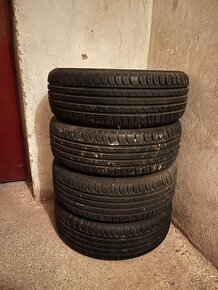 14" Hliníkové disky Peugeot, 4ks s letnými pneumatikami - 3