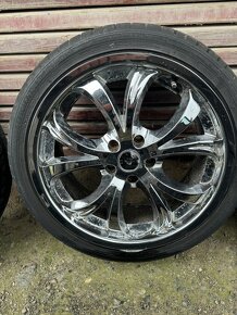 Chrómové disky 225/40/r18 5x112 - 3