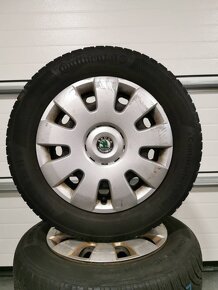 Škoda plechový komplet R15 Octavia 2, Golf 5x112 - 3