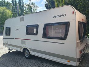 Predám obytný príves/ karavan, Dethleffs C´GO 495 FR - 3