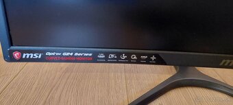 Herný monitor msi g24 optix 75hz - 3