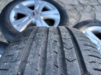 Hliníkové Disky Seat 215/55 R16 5x112 Letné Pneu - 3