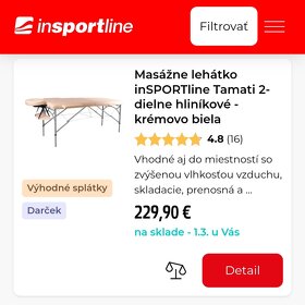 Masážny stôl INSPORTLINE - 3